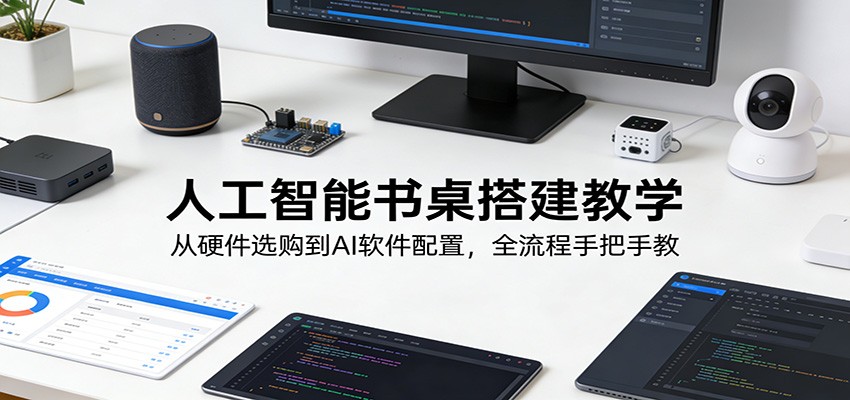 人工智能书桌搭建教学：从硬件选购到AI软件配置，全流程手把手教-靠谱项目库