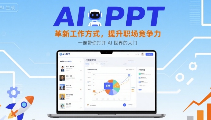 AI+PPT：革新工作方式，提升职场竞争力，一课带你打开 AI 世界的大门-靠谱项目库