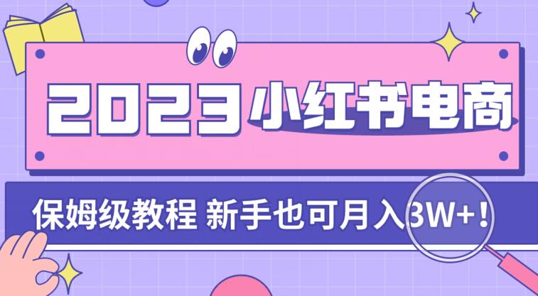 阿本小红书电商陪跑营4.0，带大家从0到1把小红书做起来-靠谱项目库