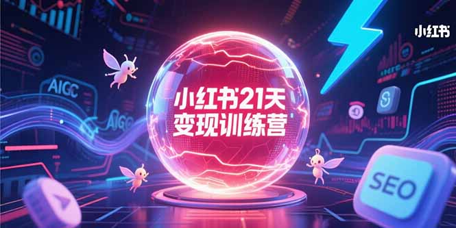 （15328期）小红书21天变现训练营，AIGC工具高效应用，SEO优化核心技巧-靠谱项目库
