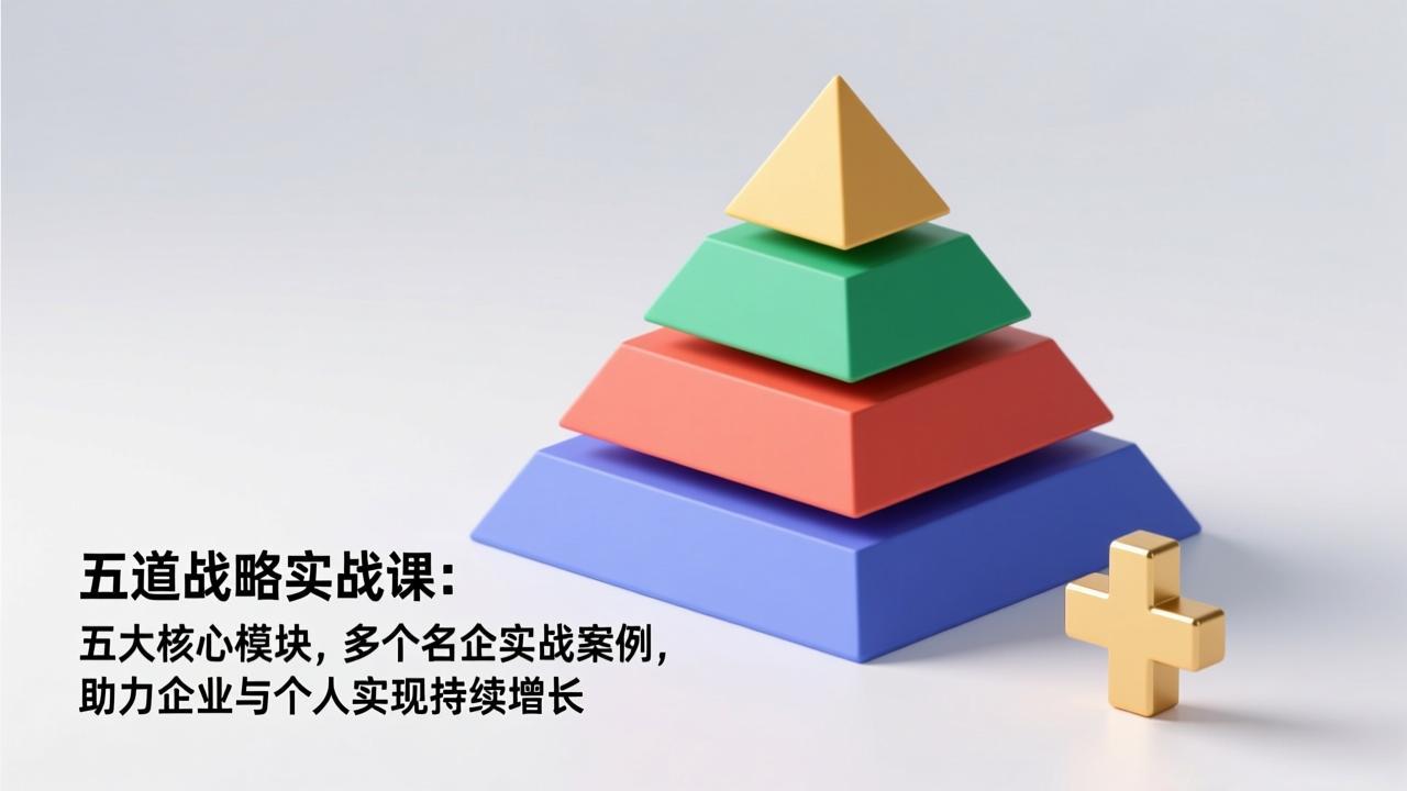 （17095期）五道战略实战课：五大核心模块，多个名企实战案例，助力企业与个人实现持续增长-靠谱项目库
