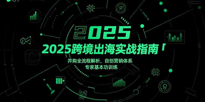 (15503期)2025跨境出海实战指南,并购全流程解析,自创营销体系,专家基本功训练-靠谱项目库