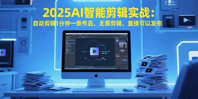 (15504期)2025AI智能剪辑实战:自动剪辑1分钟一条作品,无需剪辑,直接可以发布-靠谱项目库