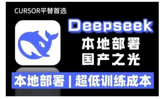 2025年deepseek R1 大型模型本地安装部署(文件+教程)本地部署，超低训练成本-靠谱项目库