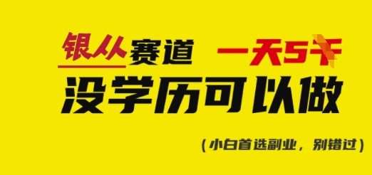 靠银从证书，日入多张，会截图就能做，直接抄答案(附：银从合集)-靠谱项目库