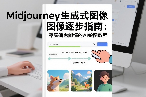 Midjourney生成式图像逐步指南：零基础也能懂的AI绘图教程-靠谱项目库