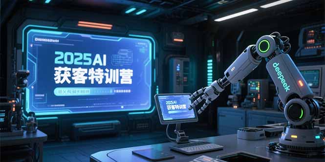 (15289期)2025AI获客特训营,AI图文视频全制作,deepseek工具实操教学-靠谱项目库