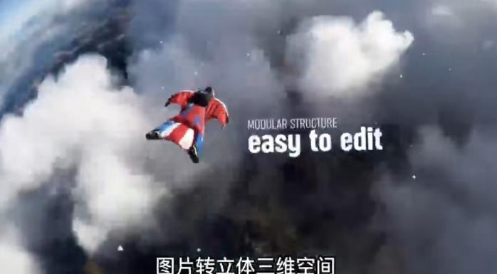 AE脚本-平面图片转3d三维视差动画Projection 3D v3.08（有教程视频）-靠谱项目库