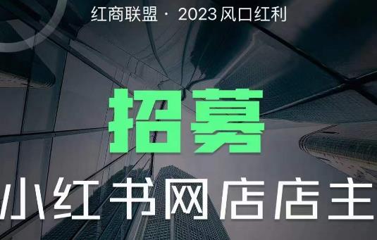 红商联盟·小红书无货源电商1.0，0粉丝无需囤货，小白也可以轻松上手的无货源项目-靠谱项目库