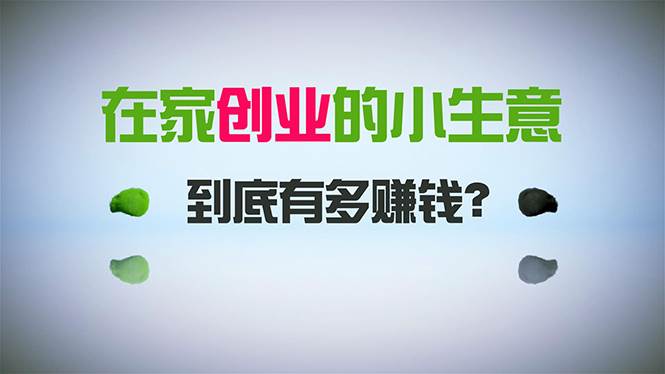 （8999期）在家创业，日引300+创业粉，一年收入30万，闷声发财的小生意，比打工强-靠谱项目库