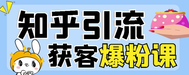 2022船长知乎引流+无脑爆粉技术：每一篇都是爆款，不吹牛，引流效果杠杠的-靠谱项目库
