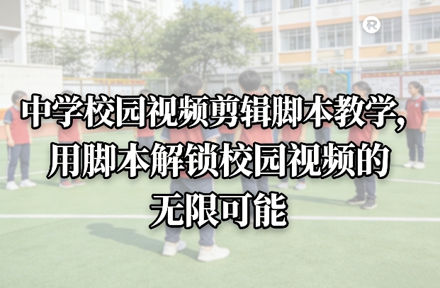中学校园视频剪辑脚本教学，用脚本解锁校园视频的无限可能-靠谱项目库