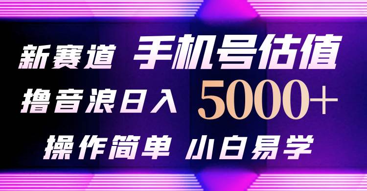 抖音不出境直播【手机号估值】最新撸音浪，日入5000+，简单易学，适合…-靠谱项目库
