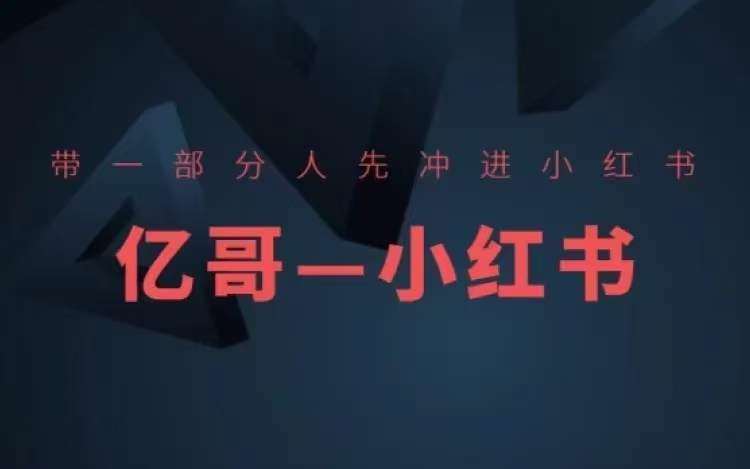 ​​带一部分人先冲进小红书，小红书开店、选品、爆款裂变-靠谱项目库