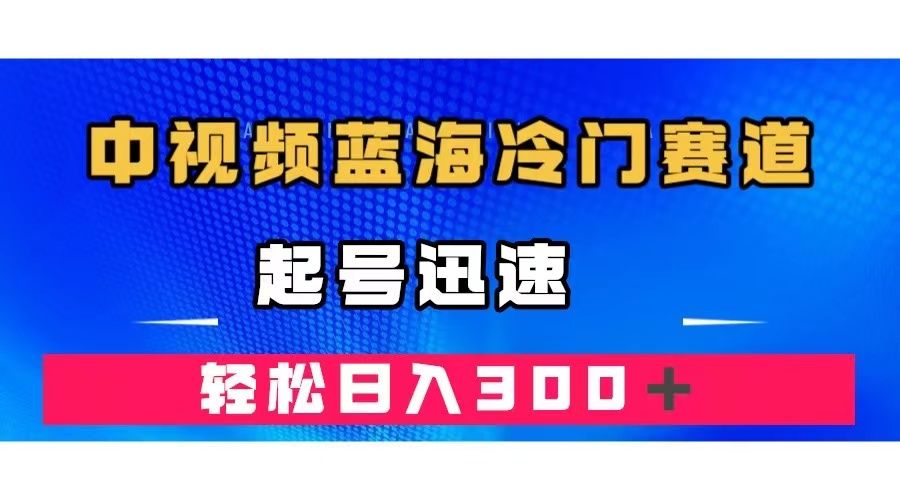 中视频蓝海冷门赛道,韩国视频奇闻解说,起号迅速,日入300+-靠谱项目库