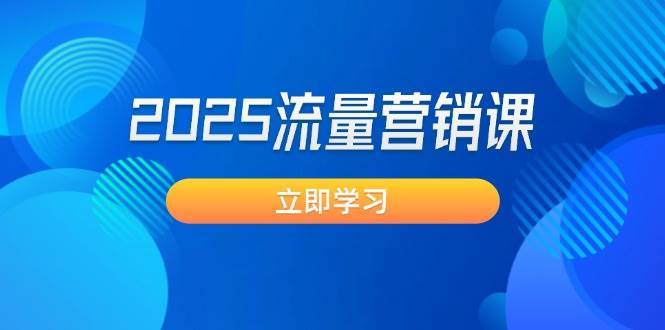 2025流量营销课:直击业绩卡点, 拓客新策略, 提高转化率, 设计生意模式-靠谱项目库