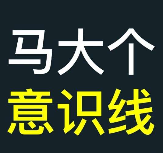 马大个意识线,一门改变人生意识的课程,讲解什么是能力线什么是意识线-靠谱项目库