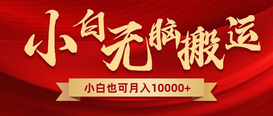 (8412期)无脑搬运视频,全新平台独占玩法,一个账号每天1000+,多账号轻松扩张!-靠谱项目库