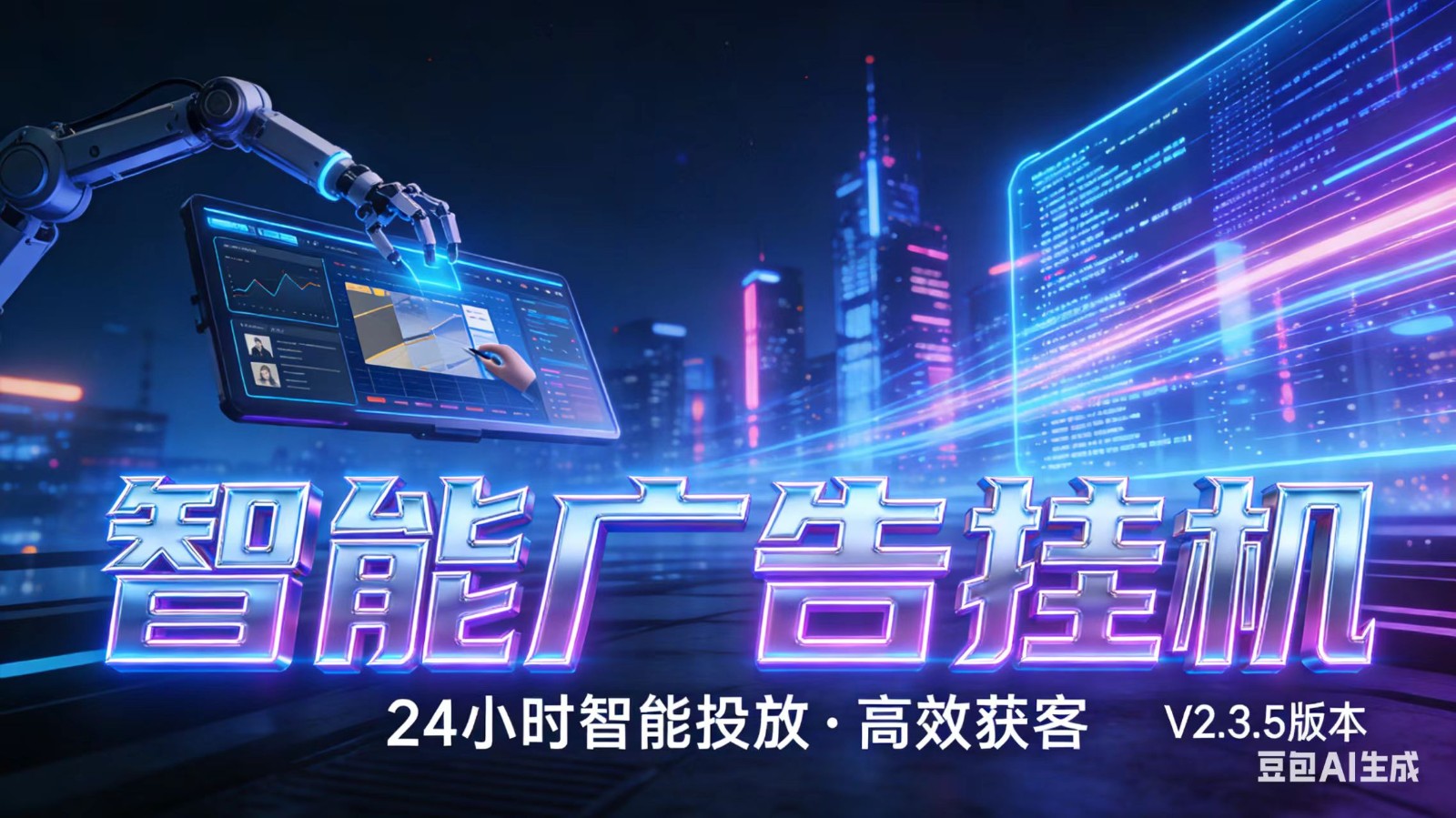 AI 广告云挂机 · 全域流量变现平台-靠谱项目库