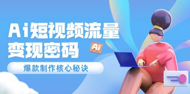 Ai短视频流量密码，爆款制作核心秘诀，120万案例深度解析-靠谱项目库