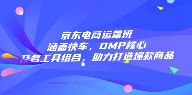 (14131期)京东电商运营班:涵盖快车,DMP核心及各工具组合,助力打造爆款商品-靠谱项目库