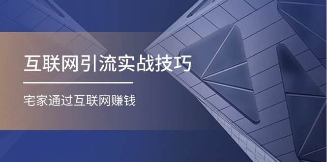 （11108期）互联网引流实操技巧(适合微商，吸引宝妈)，宅家通过互联网赚钱（17节）-靠谱项目库