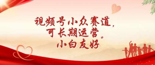 视频号小众赛道，可长期运营，小白友好【揭秘】-靠谱项目库