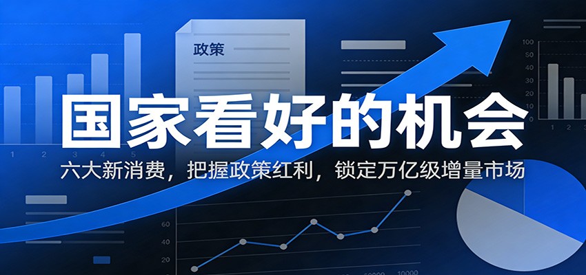 公众号付费文章：国家看好的机会，六大新消费，把握政策红利，锁定万亿级增量市场-靠谱项目库