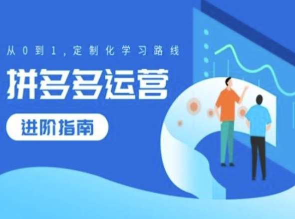 拼多多运营进阶指南，从0到1定制化学习路线-靠谱项目库