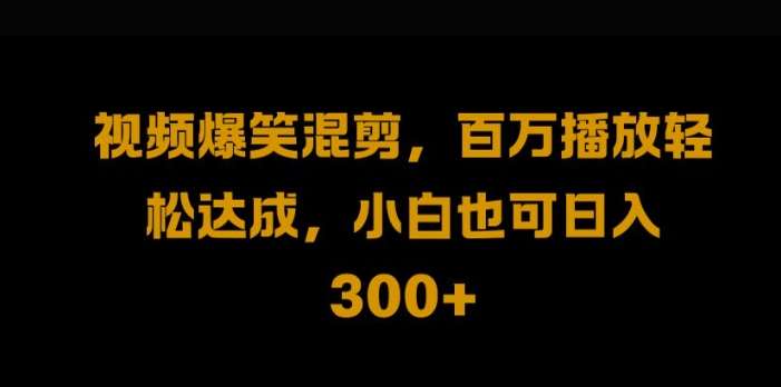 视频号零门槛，爆火视频搬运后二次剪辑，轻松达成日入1k【揭秘】-靠谱项目库