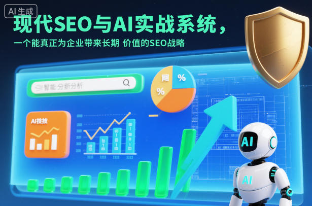 现代SEO与AI实战系统，一个能真正为企业带来长期价值的SEO战略（英语+中文字幕）-靠谱项目库