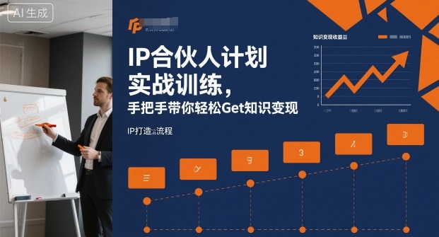 IP合伙人计划实战训练，手把手带你轻松Get知识变现-靠谱项目库