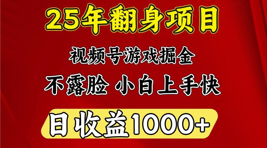 一天收益1000+ 25年开年落地好项目-靠谱项目库