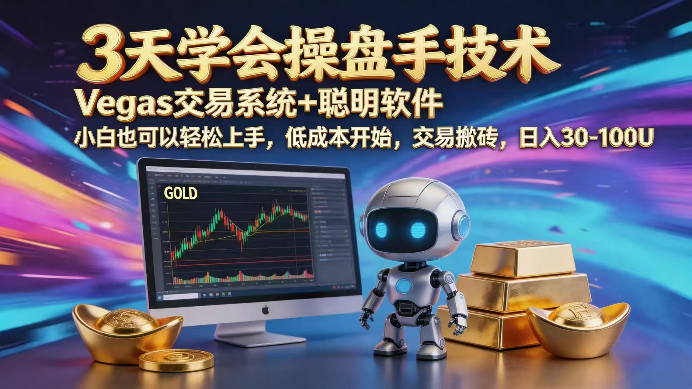 （18613期）三天学会操盘手技术，vegas技术+聪明软件，小白也可以轻松上手，日入1000+-靠谱项目库