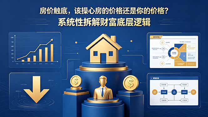 （18602期）付费文章：房价触底，该操心房的价格还是你的价格？系统性拆解财富底层逻辑-靠谱项目库