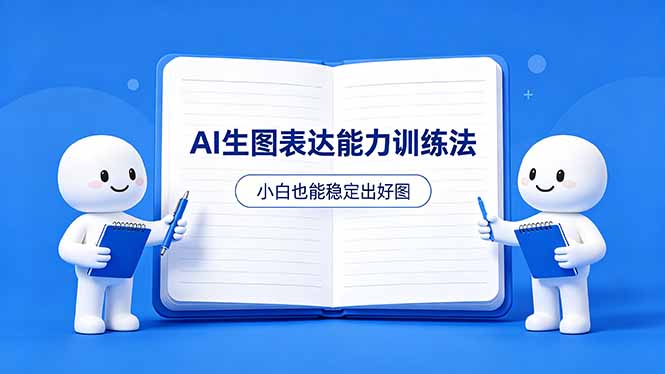 （18377期）AI生图不是做漂亮图，而是表达能力。这套方法让小白也能稳定出好图-靠谱项目库