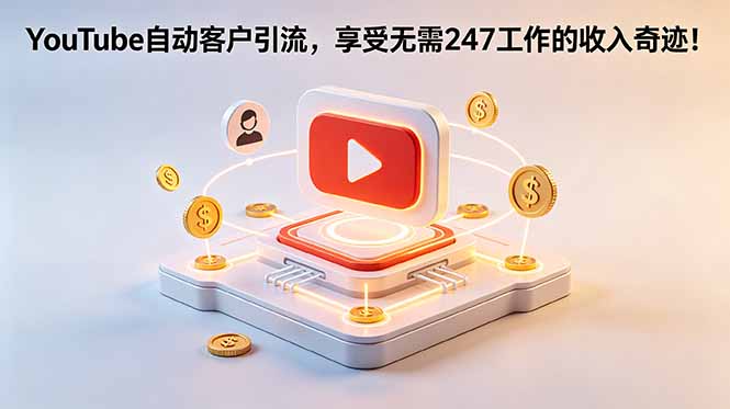 （18658期）YouTube 自动客户引流，享受无需 247 工作的收入奇迹！【原创双语字幕】-靠谱项目库