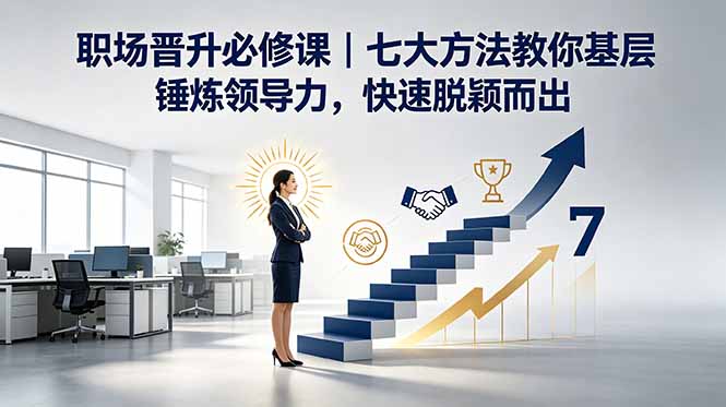 （18629期）付费文章：职场晋升必修课｜七大方法教你基层锤炼领导力，快速脱颖而出-靠谱项目库