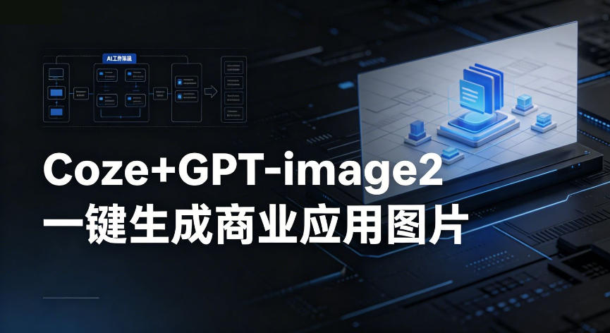 【Coze工作流搭建实操教程】coze+GPT-image2一键生成商业应用图片，全流程保姆级教学-靠谱项目库