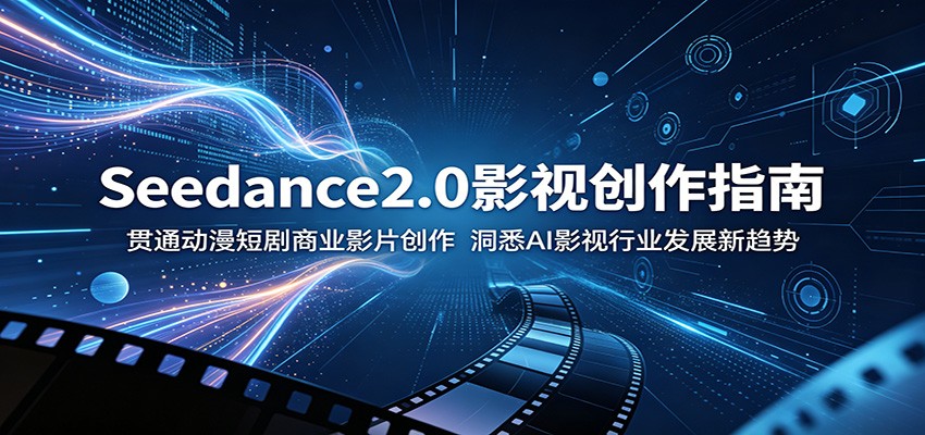 Seedance2.0影视创作指南：贯通动漫短剧商业影片创作，洞悉AI影视行业发展新趋势-靠谱项目库