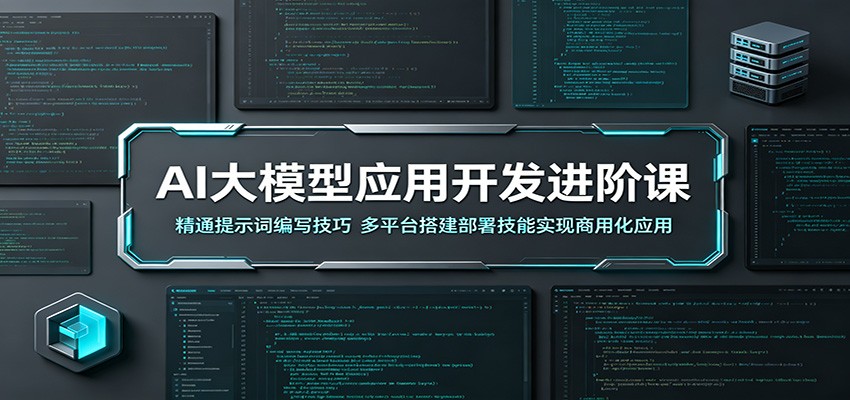 AI大模型应用开发进阶课：精通提示词编写技巧，多平台搭建部署技能实现商用化应用-靠谱项目库