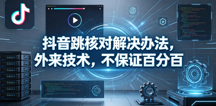 抖音跳核对解决办法,外来技术,不保证百分百-靠谱项目库