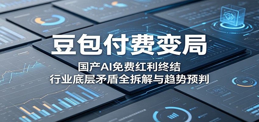 豆包付费变局：国产AI免费红利终结，行业底层矛盾全拆解与趋势预判-靠谱项目库
