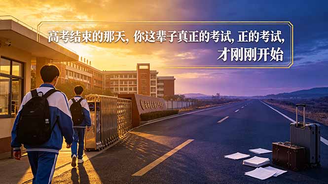 （18968期）付费文章：高考结束的那天，你这辈子真正的考试，才刚刚开始-靠谱项目库