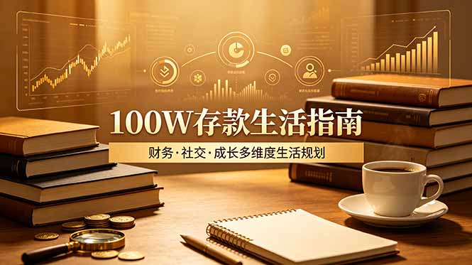 (19121期)付费文章:100W存款生活指南,如何从财务、社交、成长等维度规划自己的生活-靠谱项目库