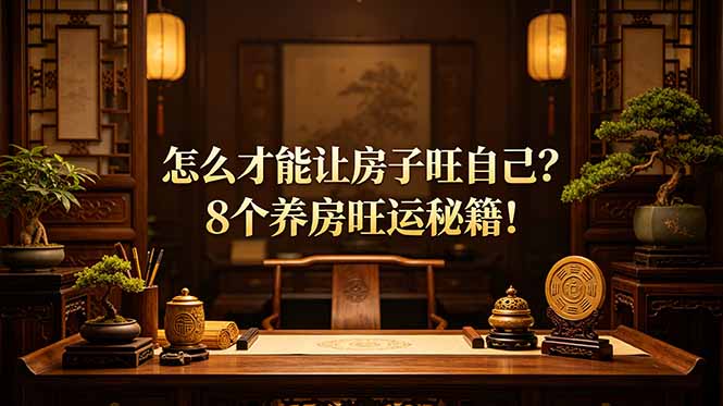 (19023期)付费文章:怎么才能让房子旺自己?8个养房旺运秘籍!-靠谱项目库