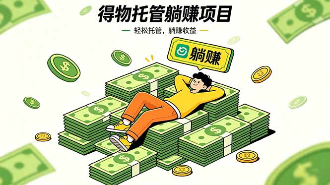（18726期）26年6月必做！得物视频激励项目，全自动运营单号月利润3600+-靠谱项目库