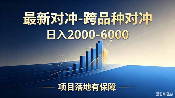 （18843期）跨品种对冲震撼首发！日收益2000-6000+，项目绿色长久，安全稳健，合规靠谱，可批量放大-靠谱项目库