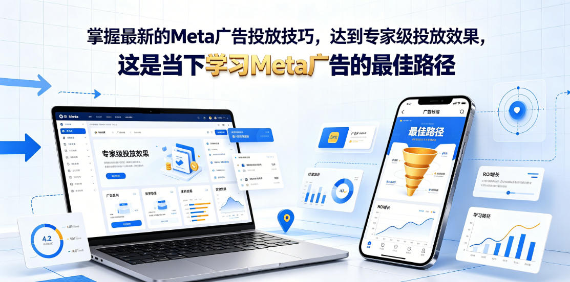 掌握最新的Meta广告投放技巧，达到专家级投放效果，这是当下学习Meta广告的最佳路径【原创双语字幕】-靠谱项目库