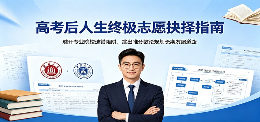 高考后人生终极志愿抉择指南：避开专业院校选错陷阱，跳出唯分数论规划长期发展道路-靠谱项目库